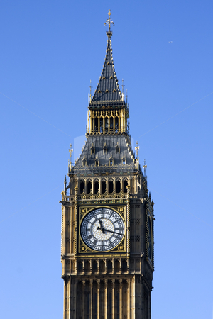 To use this stock image in your creative project, please select the size you need over to the right and click the "Add to Cart" button.
Your downloaded image will come with the Cutcaster watermark removed so don’t worry about the watermark you see on this page. London Big Ben Clock Tower stock photo, Close up of Big Ben Clock Tower, Westminster, London England on a sunny day with a blue sky by Darren Pattterson