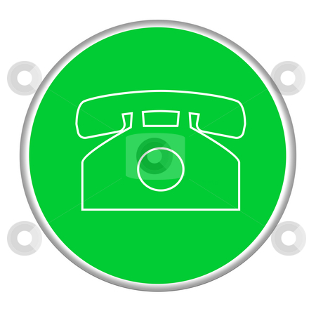 To use this stock image in your creative project, please select the size you need over to the right and click the "Add to Cart" button.
Your downloaded image will come with the Cutcaster watermark removed so don’t worry about the watermark you see on this page. Telephone contact button stock photo, Green telephone contact button isolated on white background. by Martin Crowdy