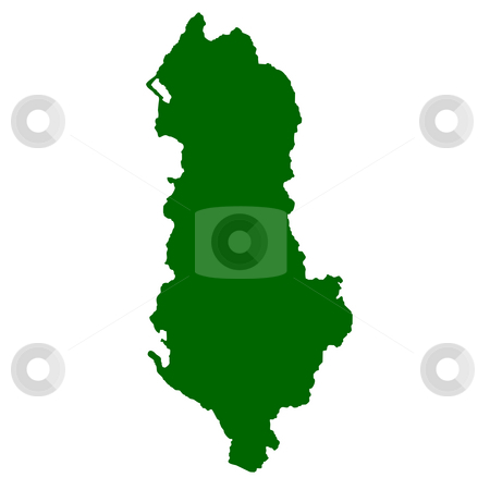 To use this stock image in your creative project, please select the size you need over to the right and click the "Add to Cart" button.
Your downloaded image will come with the Cutcaster watermark removed so don’t worry about the watermark you see on this page. Albania Map stock photo, Map of Albania isolated on white background. by Martin Crowdy