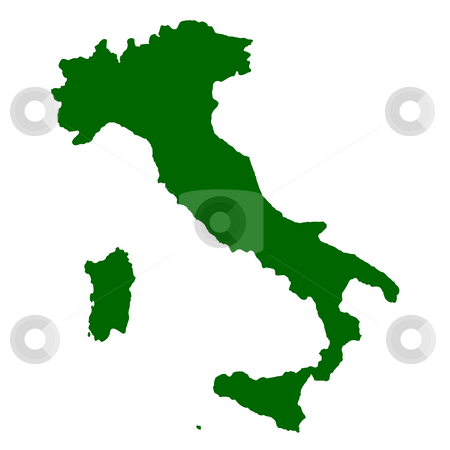To use this stock image in your creative project, please select the size you need over to the right and click the "Add to Cart" button.
Your downloaded image will come with the Cutcaster watermark removed so don’t worry about the watermark you see on this page. Italy stock photo, Map of Italy isolated on white background. by Martin Crowdy