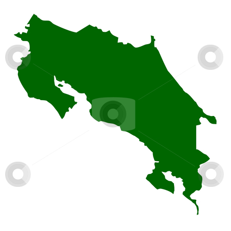 To use this stock image in your creative project, please select the size you need over to the right and click the "Add to Cart" button.
Your downloaded image will come with the Cutcaster watermark removed so don’t worry about the watermark you see on this page. Costa Rica stock photo, Map of Costa Rica, isolated on white background. by Martin Crowdy