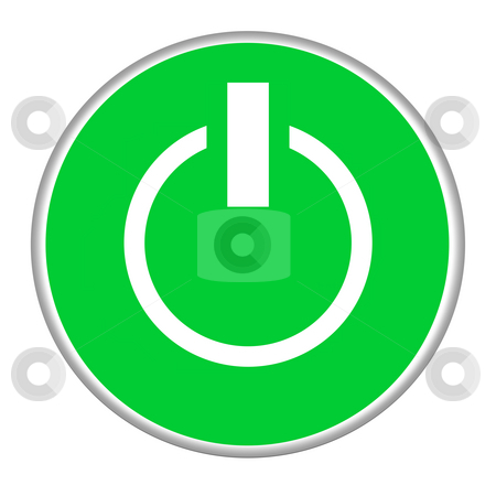 To use this stock image in your creative project, please select the size you need over to the right and click the "Add to Cart" button.
Your downloaded image will come with the Cutcaster watermark removed so don’t worry about the watermark you see on this page. Power button stock photo, Green power button isolated on white background. by Martin Crowdy