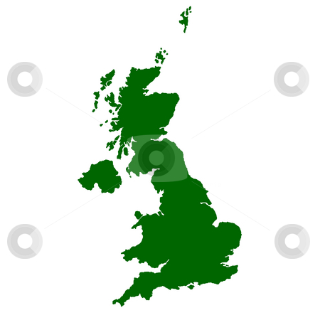 To use this stock image in your creative project, please select the size you need over to the right and click the "Add to Cart" button.
Your downloaded image will come with the Cutcaster watermark removed so don’t worry about the watermark you see on this page. Great Britain stock photo, Map of United Kingdom isolated on white background. by Martin Crowdy