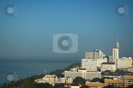 To use this stock image in your creative project, please select the size you need over to the right and click the "Add to Cart" button.
Your downloaded image will come with the Cutcaster watermark removed so don’t worry about the watermark you see on this page. Skyscrapers on the seashore. stock photo, Luxuries Hotels and office buildings. Skyscrapers on the seashore. by Oleg Blazhyievskyi