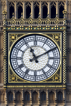 To use this stock image in your creative project, please select the size you need over to the right and click the "Add to Cart" button.
Your downloaded image will come with the Cutcaster watermark removed so don’t worry about the watermark you see on this page. Big Bens face stock photo, Close up of the face of the clock on Westminster tower (Big Ben) by Darren Pattterson