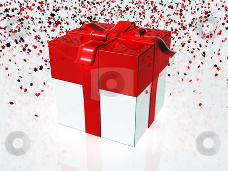 To use this stock image in your creative project, please select the size you need over to the right and click the "Add to Cart" button.
Your downloaded image will come with the Cutcaster watermark removed so don’t worry about the watermark you see on this page. Gift box stock photo, Red and white gift box with red ribbon by Mile Atanasov