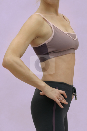 To use this stock image in your creative project, please select the size you need over to the right and click the "Add to Cart" button.
Your downloaded image will come with the Cutcaster watermark removed so don’t worry about the watermark you see on this page. Fitness stock photo, Put your chosen face on her. by Leah-Anne Thompson