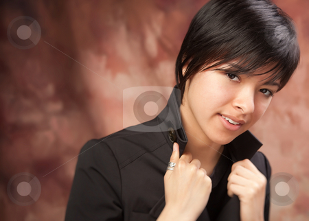 To use this stock image in your creative project, please select the size you need over to the right and click the "Add to Cart" button.
Your downloaded image will come with the Cutcaster watermark removed so don’t worry about the watermark you see on this page. Multiethnic Girl Poses for Portrait stock photo, Multiethnic Girl Poses for a Studio Portrait. by Andy Dean