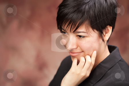 To use this stock image in your creative project, please select the size you need over to the right and click the "Add to Cart" button.
Your downloaded image will come with the Cutcaster watermark removed so don’t worry about the watermark you see on this page. Multiethnic Girl Poses for Portrait stock photo, Multiethnic Girl Poses for a Studio Portrait. by Andy Dean