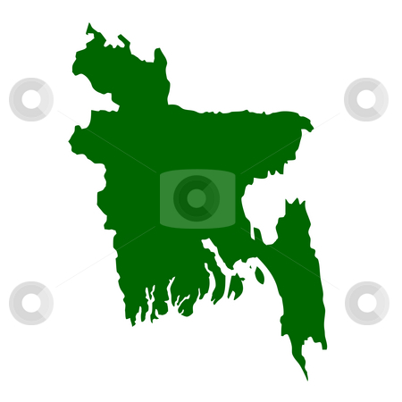To use this stock image in your creative project, please select the size you need over to the right and click the "Add to Cart" button.
Your downloaded image will come with the Cutcaster watermark removed so don’t worry about the watermark you see on this page. Bangladesh stock photo, Bangladesh map isolated on white background. by Martin Crowdy