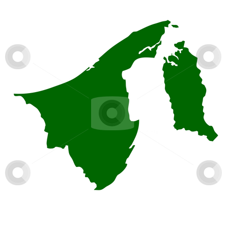 To use this stock image in your creative project, please select the size you need over to the right and click the "Add to Cart" button.
Your downloaded image will come with the Cutcaster watermark removed so don’t worry about the watermark you see on this page. Brunei stock photo, Brunei map isolated on white background. by Martin Crowdy