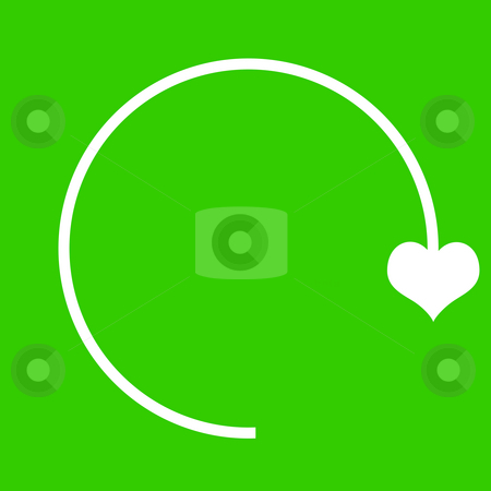 To use this stock image in your creative project, please select the size you need over to the right and click the "Add to Cart" button.
Your downloaded image will come with the Cutcaster watermark removed so don’t worry about the watermark you see on this page. Love recycling symbol stock photo, Illustration of love heart on recycling symbol, isolated on green background. by Martin Crowdy