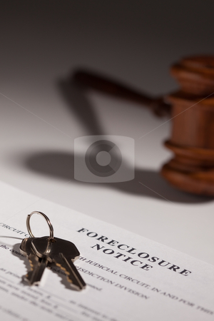 To use this stock image in your creative project, please select the size you need over to the right and click the "Add to Cart" button.
Your downloaded image will come with the Cutcaster watermark removed so don’t worry about the watermark you see on this page. Foreclosure Notice, Gavel and House Keys stock photo, Foreclosure Notice, Gavel and House Keys on Gradated Background with Selective Focus. by Andy Dean