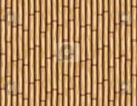 bamboo wall