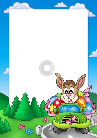 easter template bunny from letter stock Easter driving photo car bunny with frame easter template bunny from letter stock Easter driving photo car bunny with frame