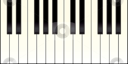 To use this stock image in your creative project, please select the size you need over to the right and click the "Add to Cart" button.
Your downloaded image will come with the Cutcaster watermark removed so don’t worry about the watermark you see on this page. Piano keyboard stock vector clipart, Piano keyboard with black and white keys illustrated by Michael Travers