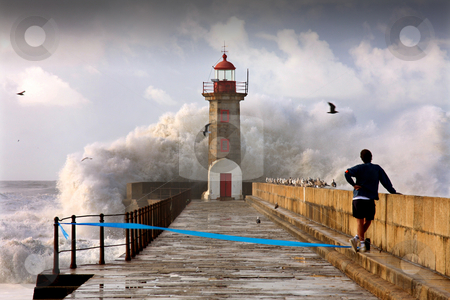 To use this stock image in your creative project, please select the size you need over to the right and click the "Add to Cart" button.
Your downloaded image will come with the Cutcaster watermark removed so don’t worry about the watermark you see on this page. Lighthouse, Foz do Douro, Portugal stock photo, Lighthouse in Foz of Douro, Portugal by Jorge Casais