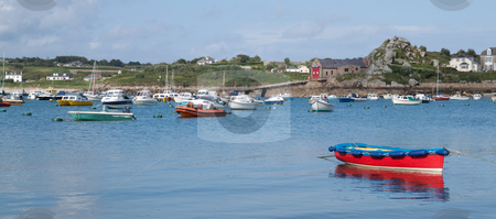 To use this stock image in your creative project, please select the size you need over to the right and click the "Add to Cart" button.
Your downloaded image will come with the Cutcaster watermark removed so don’t worry about the watermark you see on this page. Boats in St. Mary's harbour, Isles of Scilly, Cornwall UK. stock photo, Boats in St. Mary's harbour, Isles of Scilly, Cornwall UK. by Stephen Rees