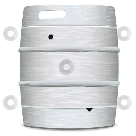 To use this stock image in your creative project, please select the size you need over to the right and click the "Add to Cart" button.
Your downloaded image will come with the Cutcaster watermark removed so don’t worry about the watermark you see on this page. Metal beer keg stock vector clipart, Illustrated metal beer keg with grained surface and shadow by Michael Travers