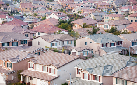 To use this stock image in your creative project, please select the size you need over to the right and click the "Add to Cart" button.
Your downloaded image will come with the Cutcaster watermark removed so don’t worry about the watermark you see on this page. Neighborhood Roof Tops View stock photo, Contemporary Neighborhood Houses Roof Tops View. by Andy Dean