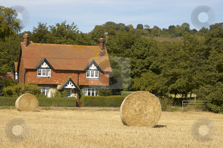 To use this stock image in your creative project, please select the size you need over to the right and click the "Add to Cart" button.
Your downloaded image will come with the Cutcaster watermark removed so don’t worry about the watermark you see on this page. Country home stock photo, An old house in the English countryside by Mark Bond