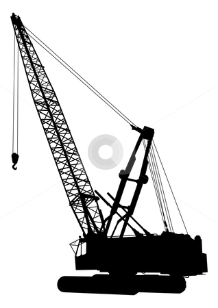 To use this stock image in your creative project, please select the size you need over to the right and click the "Add to Cart" button.
Your downloaded image will come with the Cutcaster watermark removed so don’t worry about the watermark you see on this page. Construction crane 1 stock vector clipart, Silhouette of construction crane by fractal.gr
