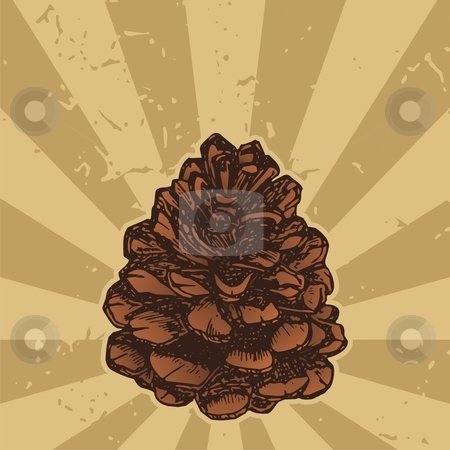 To use this stock image in your creative project, please select the size you need over to the right and click the "Add to Cart" button.
Your downloaded image will come with the Cutcaster watermark removed so don’t worry about the watermark you see on this page. Pinecone on grunge stock vector clipart, Pinecone sketch icon on grunge beige background by fractal.gr