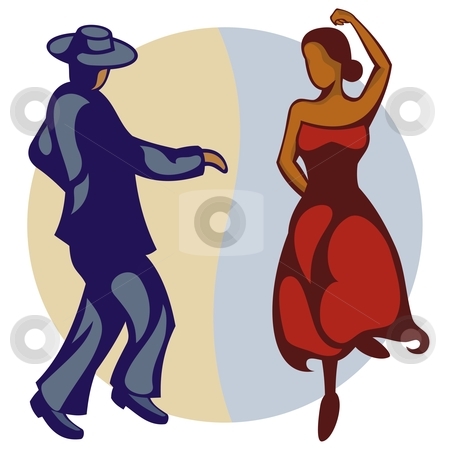 To use this stock image in your creative project, please select the size you need over to the right and click the "Add to Cart" button.
Your downloaded image will come with the Cutcaster watermark removed so don’t worry about the watermark you see on this page. Flamenco Dancers stock vector clipart, Illustration of a couple of flamenco dancers by fractal.gr