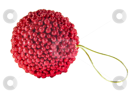 To use this stock image in your creative project, please select the size you need over to the right and click the "Add to Cart" button.
Your downloaded image will come with the Cutcaster watermark removed so don’t worry about the watermark you see on this page. Red Christmas Sphere stock photo, Red Christmas sphere isolated over white background by Superdumb