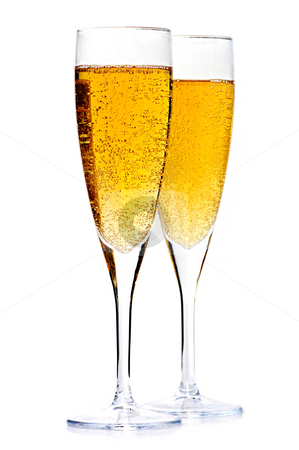 To use this stock image in your creative project, please select the size you need over to the right and click the "Add to Cart" button.
Your downloaded image will come with the Cutcaster watermark removed so don’t worry about the watermark you see on this page. Champagne glasses stock photo, Two full champagne flutes isolated on white background by Elena Elisseeva