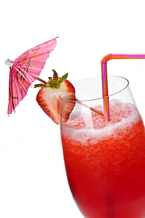To use this stock image in your creative project, please select the size you need over to the right and click the "Add to Cart" button.
Your downloaded image will come with the Cutcaster watermark removed so don’t worry about the watermark you see on this page. Strawberry daiquiri stock photo, Strawberry daiquiri in glass isolated on white background with umbrella by Elena Elisseeva