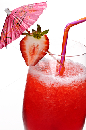 To use this stock image in your creative project, please select the size you need over to the right and click the "Add to Cart" button.
Your downloaded image will come with the Cutcaster watermark removed so don’t worry about the watermark you see on this page. Strawberry daiquiri stock photo, Strawberry daiquiri in glass isolated on white background with umbrella by Elena Elisseeva