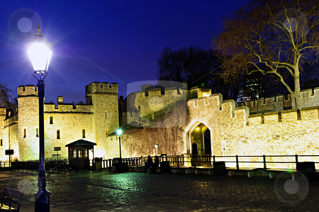 To use this stock image in your creative project, please select the size you need over to the right and click the "Add to Cart" button.
Your downloaded image will come with the Cutcaster watermark removed so don’t worry about the watermark you see on this page. Tower of London walls at night stock photo, Illuminated Tower of London walls at night by Elena Elisseeva