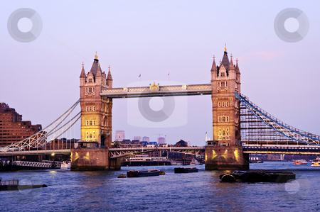 To use this stock image in your creative project, please select the size you need over to the right and click the "Add to Cart" button.
Your downloaded image will come with the Cutcaster watermark removed so don’t worry about the watermark you see on this page. Tower bridge in London at dusk stock photo, Tower bridge in London England at sunset over Thames river by Elena Elisseeva