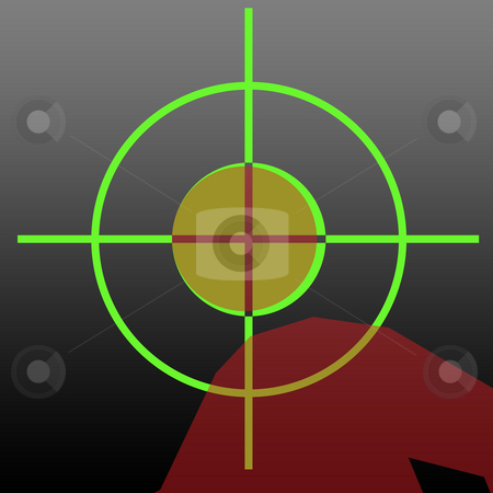 To use this stock image in your creative project, please select the size you need over to the right and click the "Add to Cart" button.
Your downloaded image will come with the Cutcaster watermark removed so don’t worry about the watermark you see on this page. Sniper rifle aiming at head stock photo, Sniper rifle night sight aiming at human head. by Martin Crowdy