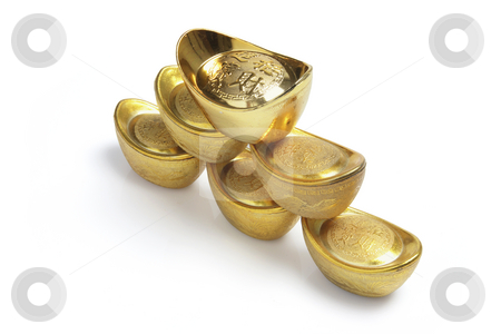 To use this stock image in your creative project, please select the size you need over to the right and click the "Add to Cart" button.
Your downloaded image will come with the Cutcaster watermark removed so don’t worry about the watermark you see on this page. Stack of Chinese Gold Ingots stock photo, Stack of Chinese Gold Ingots on White Background by Lai Leng Yiap