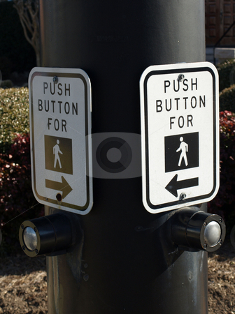 To use this stock image in your creative project, please select the size you need over to the right and click the "Add to Cart" button.
Your downloaded image will come with the Cutcaster watermark removed so don’t worry about the watermark you see on this page. Crossing signs stock photo, Crossing sign at a busy interestion in the city by Tim Markley