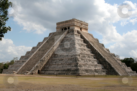 To use this stock image in your creative project, please select the size you need over to the right and click the "Add to Cart" button.
Your downloaded image will come with the Cutcaster watermark removed so don’t worry about the watermark you see on this page. The Temple of Kukulkan stock photo, The temple of Kukulkan at Chichen Itza, (Mayan Ruins) in Mexico. by Chris Hill