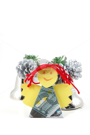 To use this stock image in your creative project, please select the size you need over to the right and click the "Add to Cart" button.
Your downloaded image will come with the Cutcaster watermark removed so don’t worry about the watermark you see on this page. Angel made of money stock photo, Angel made of money isolated on white background by Gunnar Pippel