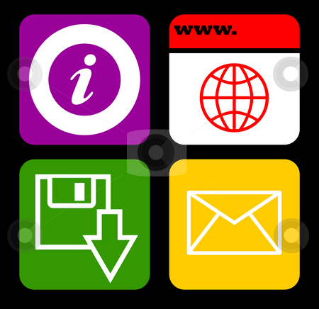 To use this stock image in your creative project, please select the size you need over to the right and click the "Add to Cart" button.
Your downloaded image will come with the Cutcaster watermark removed so don’t worry about the watermark you see on this page. Personal organizer buttons stock photo, Set of four colorful buttons of type used on personal organizer, isolated on black background with copy space. by Martin Crowdy