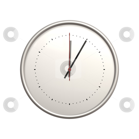 To use this stock image in your creative project, please select the size you need over to the right and click the "Add to Cart" button.
Your downloaded image will come with the Cutcaster watermark removed so don’t worry about the watermark you see on this page. Clock stock photo, An illustration of a big white clock 5 minutes by Markus Gann