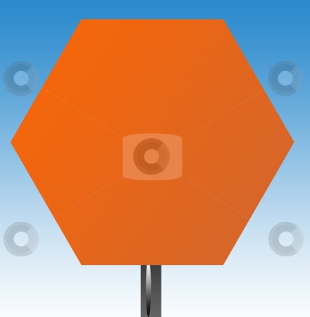 To use this stock image in your creative project, please select the size you need over to the right and click the "Add to Cart" button.
Your downloaded image will come with the Cutcaster watermark removed so don’t worry about the watermark you see on this page. Blank hexagonal road sign stock photo, Blank hexagonal road sign isolated on graduated blue sky background. by Martin Crowdy