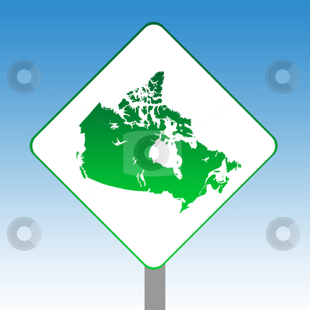 To use this stock image in your creative project, please select the size you need over to the right and click the "Add to Cart" button.
Your downloaded image will come with the Cutcaster watermark removed so don’t worry about the watermark you see on this page. Canada map road sign stock photo, Country of Canada map road sign in green isolated on white with blue sky background. by Martin Crowdy