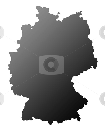 To use this stock image in your creative project, please select the size you need over to the right and click the "Add to Cart" button.
Your downloaded image will come with the Cutcaster watermark removed so don’t worry about the watermark you see on this page. Germany silhouetted map stock photo, Silhouetted map of Germany, isolated on white background. by Martin Crowdy