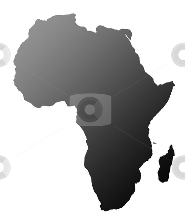 To use this stock image in your creative project, please select the size you need over to the right and click the "Add to Cart" button.
Your downloaded image will come with the Cutcaster watermark removed so don’t worry about the watermark you see on this page. Africa silhouette stock photo, Silhouette of African continent, isolated on white background. by Martin Crowdy