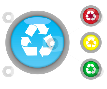To use this stock image in your creative project, please select the size you need over to the right and click the "Add to Cart" button.
Your downloaded image will come with the Cutcaster watermark removed so don’t worry about the watermark you see on this page. Recycling button icons stock photo, Set of four colorful glossy recycling button icons with light effect isolated on white background. by Martin Crowdy
