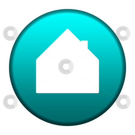 To use this stock image in your creative project, please select the size you need over to the right and click the "Add to Cart" button.
Your downloaded image will come with the Cutcaster watermark removed so don’t worry about the watermark you see on this page. Home button stock photo, Home symbol on glossy turquoise button, isolated on white background with copy space. by Martin Crowdy