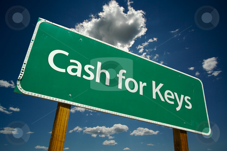 To use this stock image in your creative project, please select the size you need over to the right and click the "Add to Cart" button.
Your downloaded image will come with the Cutcaster watermark removed so don’t worry about the watermark you see on this page. Cash for Keys Green Road Sign Over Clouds stock photo, Cash for Keys Green Road Sign on Dramatic Blue Sky with Clouds. by Andy Dean