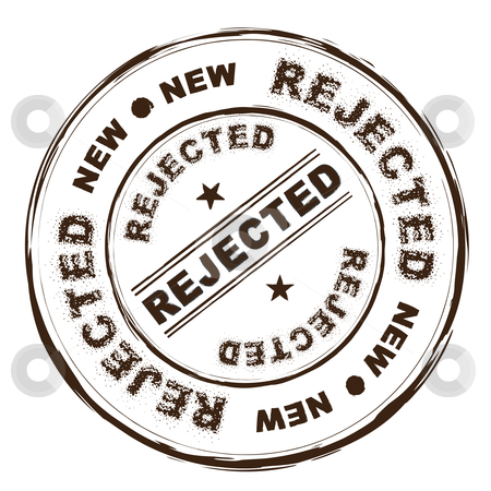 To use this stock image in your creative project, please select the size you need over to the right and click the "Add to Cart" button.
Your downloaded image will come with the Cutcaster watermark removed so don’t worry about the watermark you see on this page. Rejected ink stamp stock vector clipart, Rejected brown rubber ink stamp with grunge effect by Michael Travers