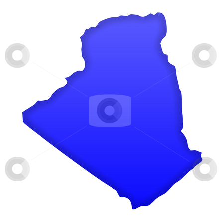 To use this stock image in your creative project, please select the size you need over to the right and click the "Add to Cart" button.
Your downloaded image will come with the Cutcaster watermark removed so don’t worry about the watermark you see on this page. Algeria map stock photo, Algeria map in blue isolated on white background with clipping path and copy space. by Martin Crowdy